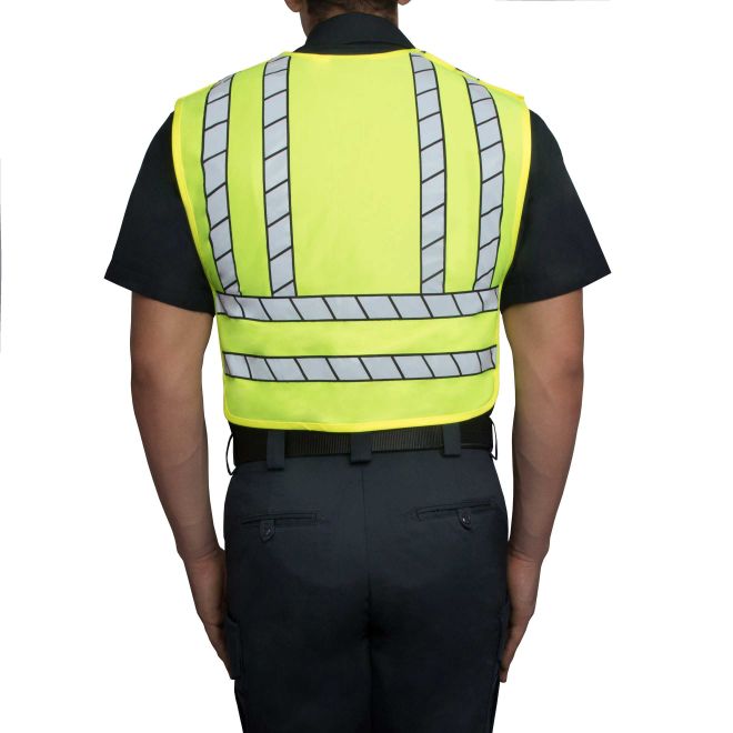ZIP-FRONT BREAKAWAY SAFETY VEST