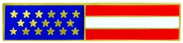 Enameled U.S. Flag Lapel Pin