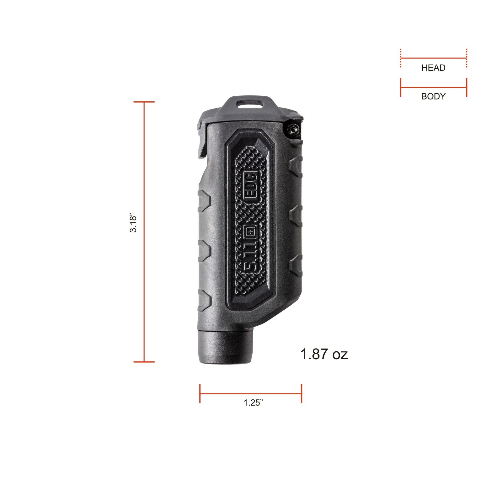 5.11 EDC 2AAA Flashlight