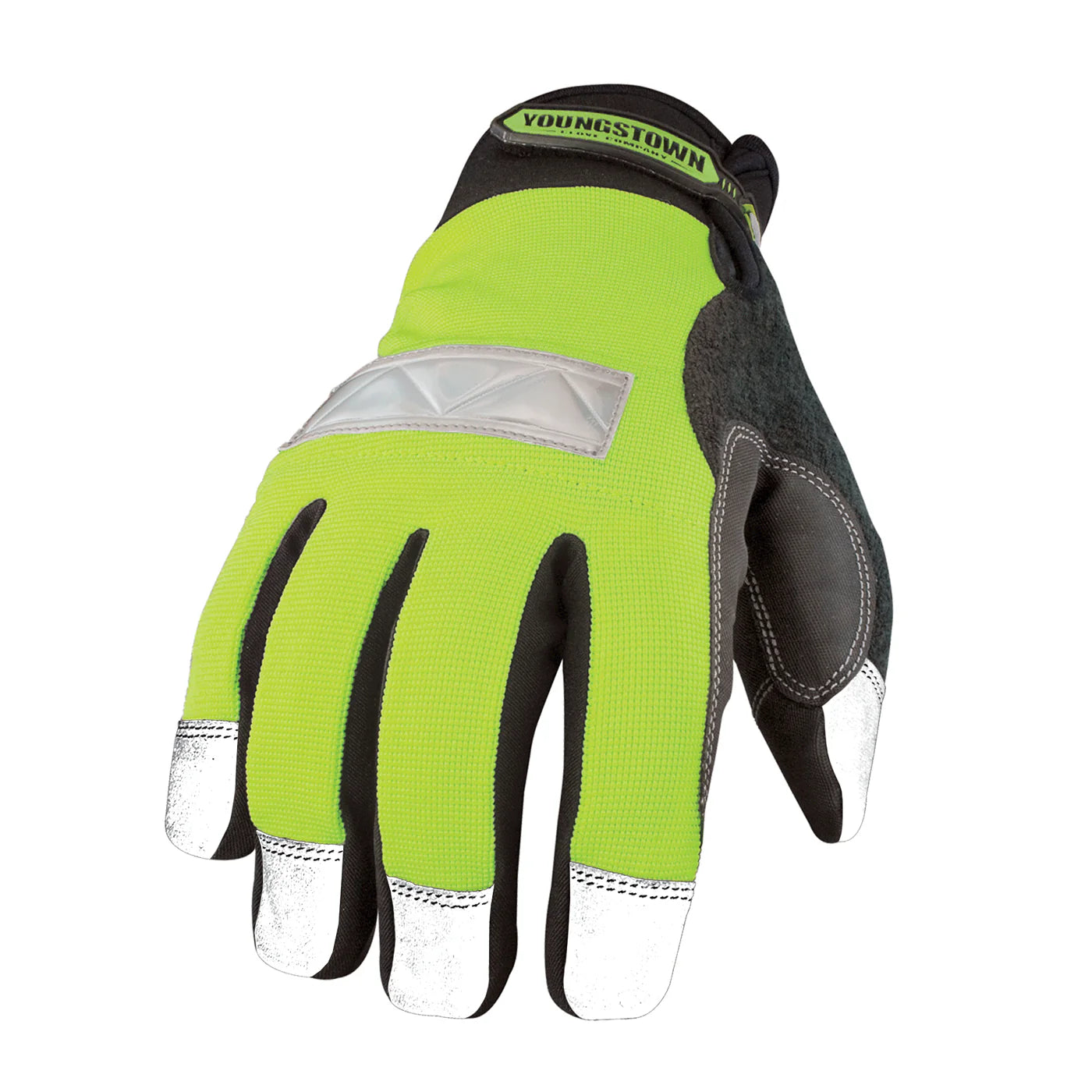Safety Lime Winter Gloves