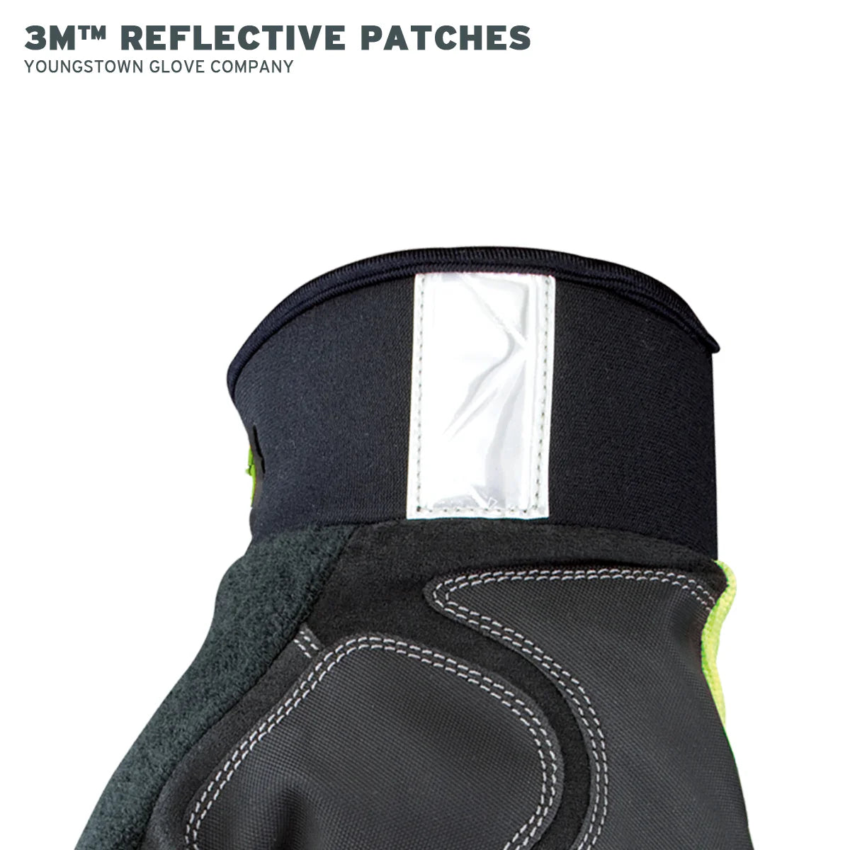 Safety Lime Winter Gloves