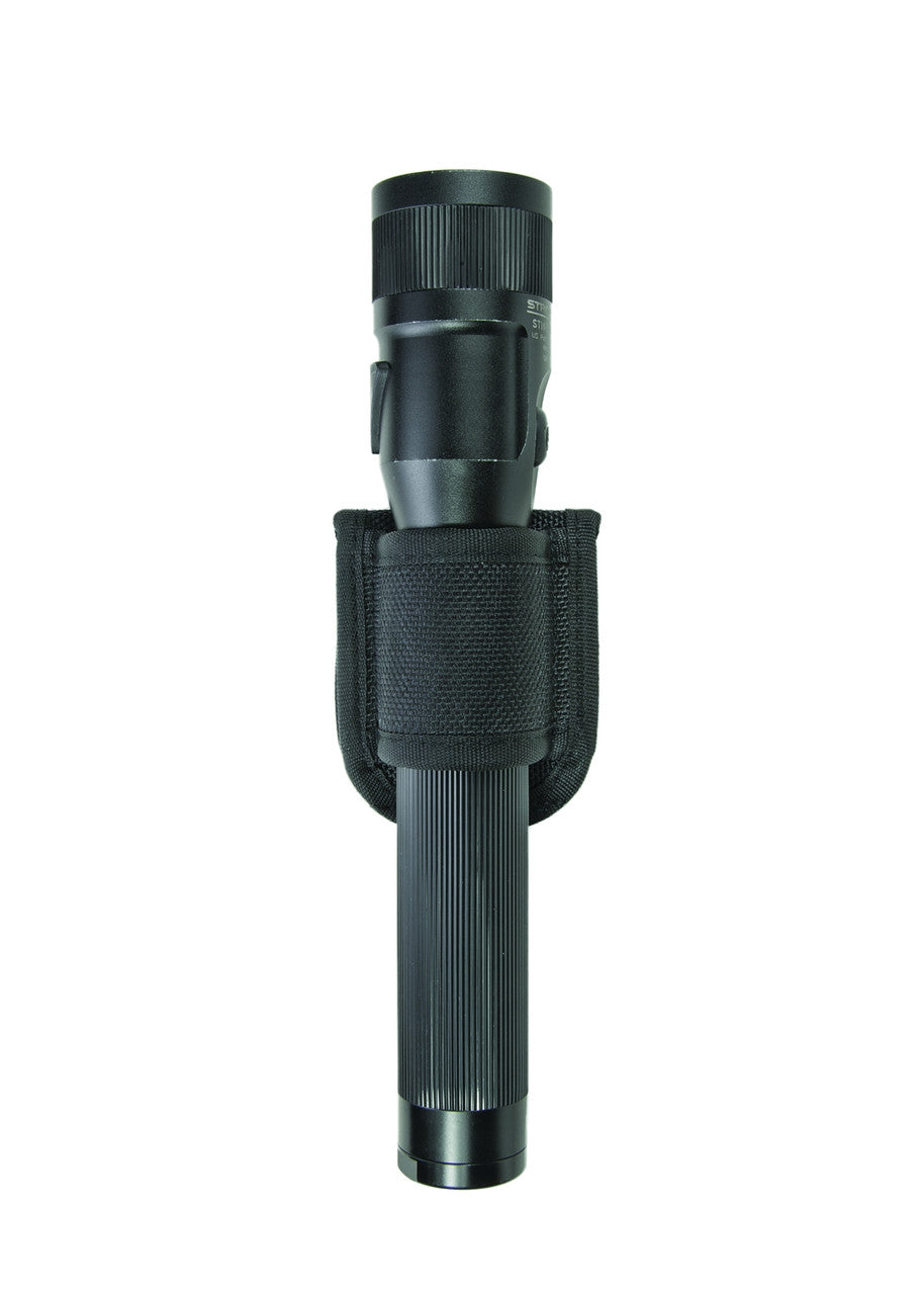 Ballistic Open Top & Open Bottom Flashlight Holder (Fits 2-1/4" Belt)