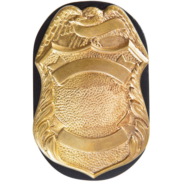 Oval Law enforcement badge