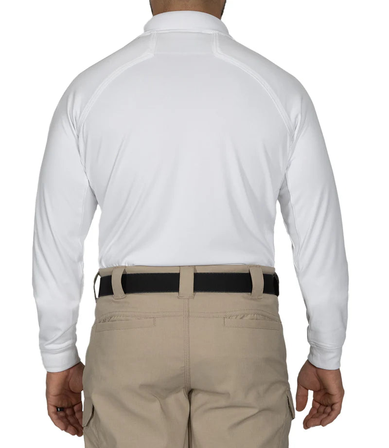First Tactical Men's Performance Long Sleeve Polo