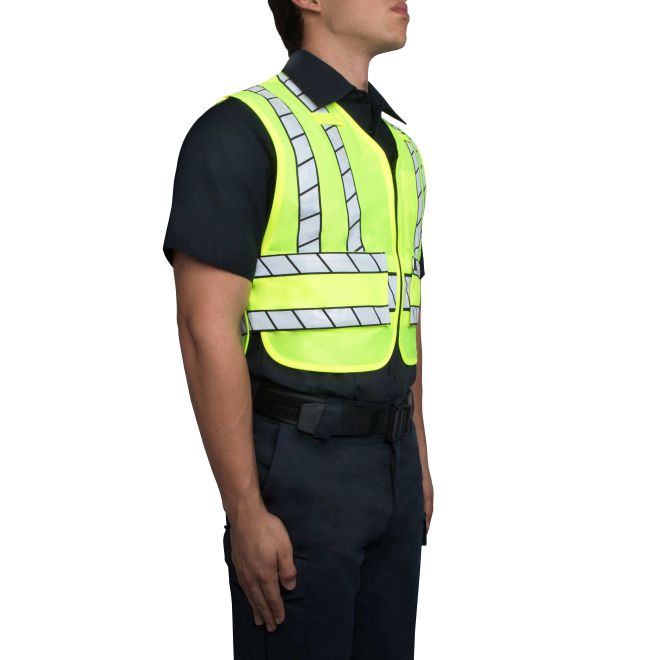 ZIP-FRONT BREAKAWAY SAFETY VEST