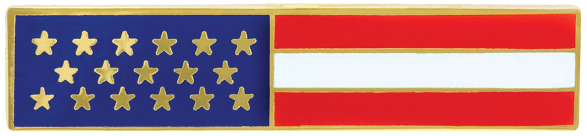 Enameled U.S. Flag Lapel Pin
