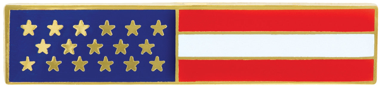 Enameled U.S. Flag Lapel Pin