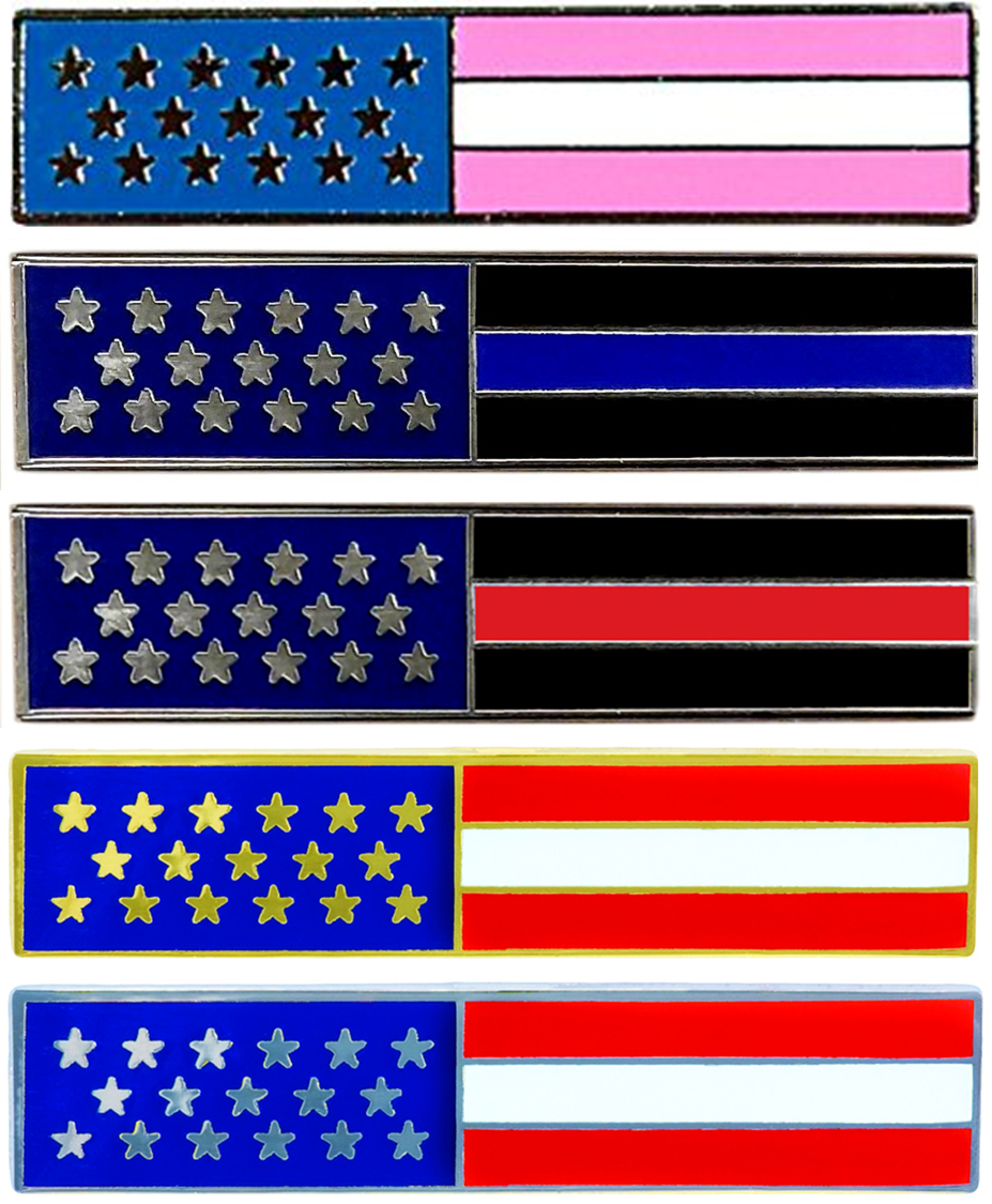 Enameled U.S. Flag Lapel Pin