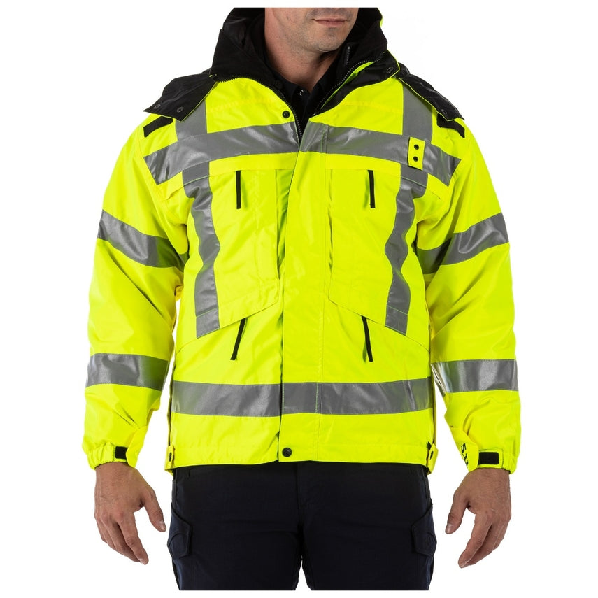 5.11 Tactical - 3-in-1 Reversible High-Visibility Parka High-Vis Yellow (320) Alt View #1