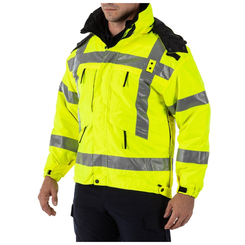 5.11 Tactical - 3-in-1 Reversible High-Visibility Parka High-Vis Yellow (320) Alt View #1