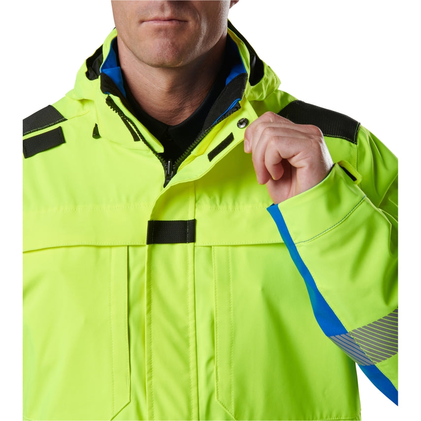 5.11 Tactical - Responder Hi-Vis Parka™ 2.0 Dark Navy (724) Alt View #1
