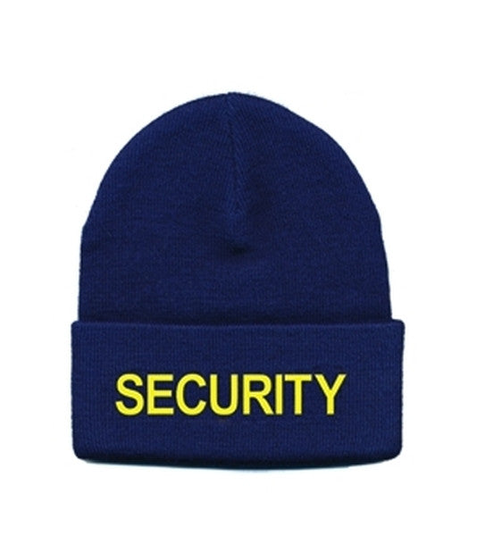 SECURITY Watch Cap, Med Gold/Navy, One Size