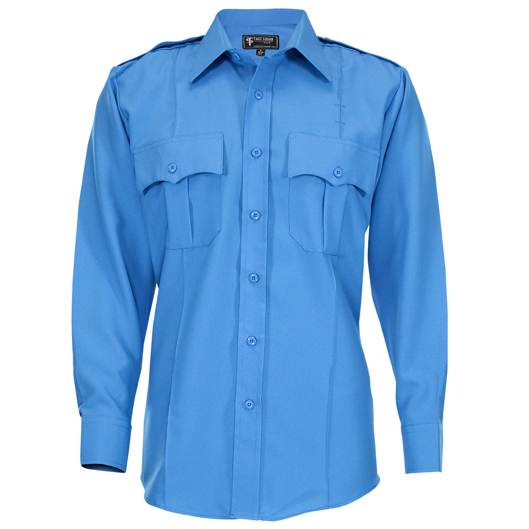 Tact Squad 8002 Men's Polyester Long Sleeve Uniform Shirt - Image 4