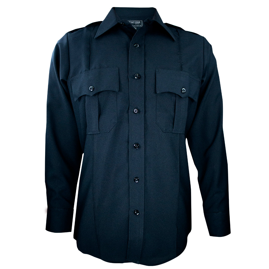Tact Squad 8002 Men's Polyester Long Sleeve Uniform Shirt