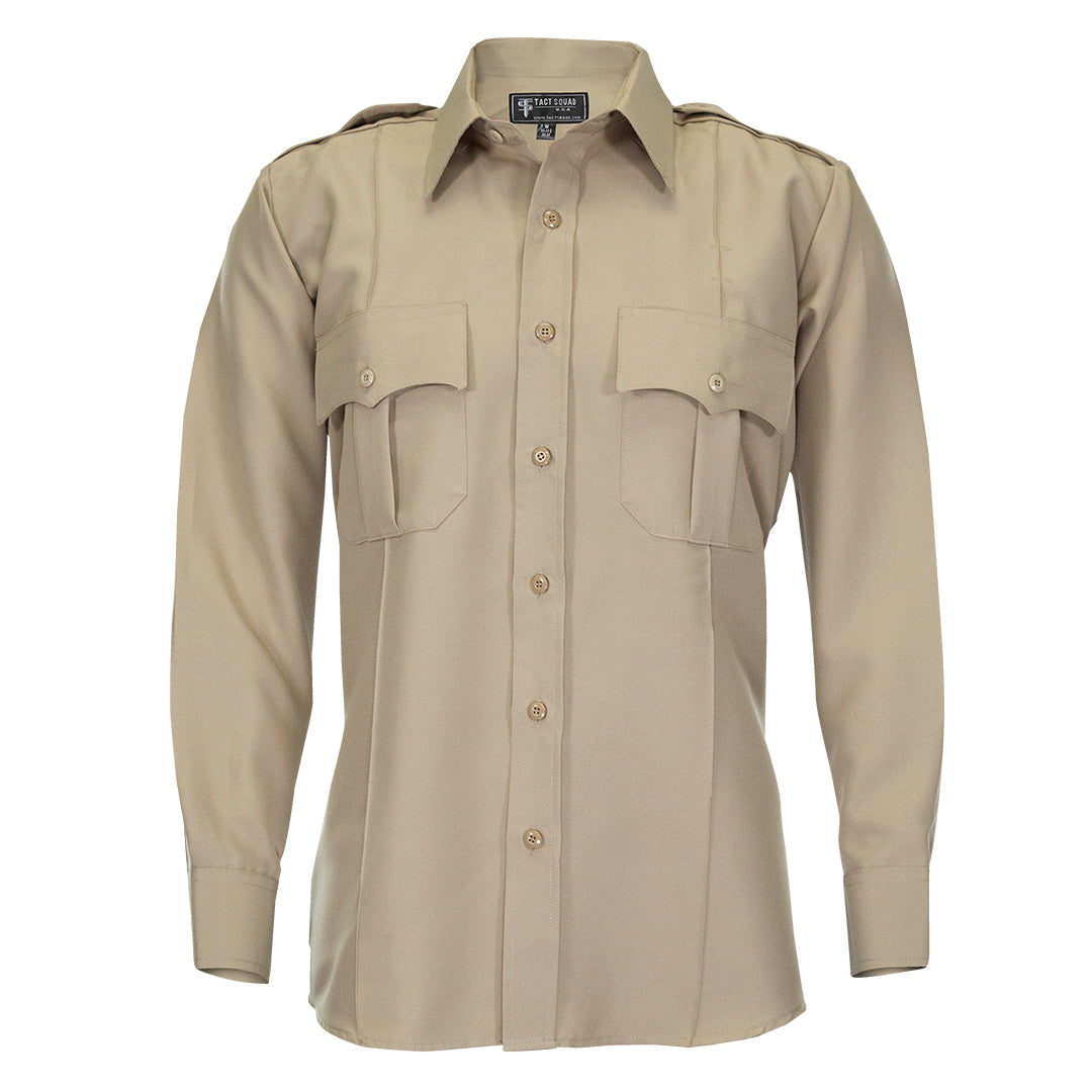 Tact Squad 8002 Men's Polyester Long Sleeve Uniform Shirt - Image 5