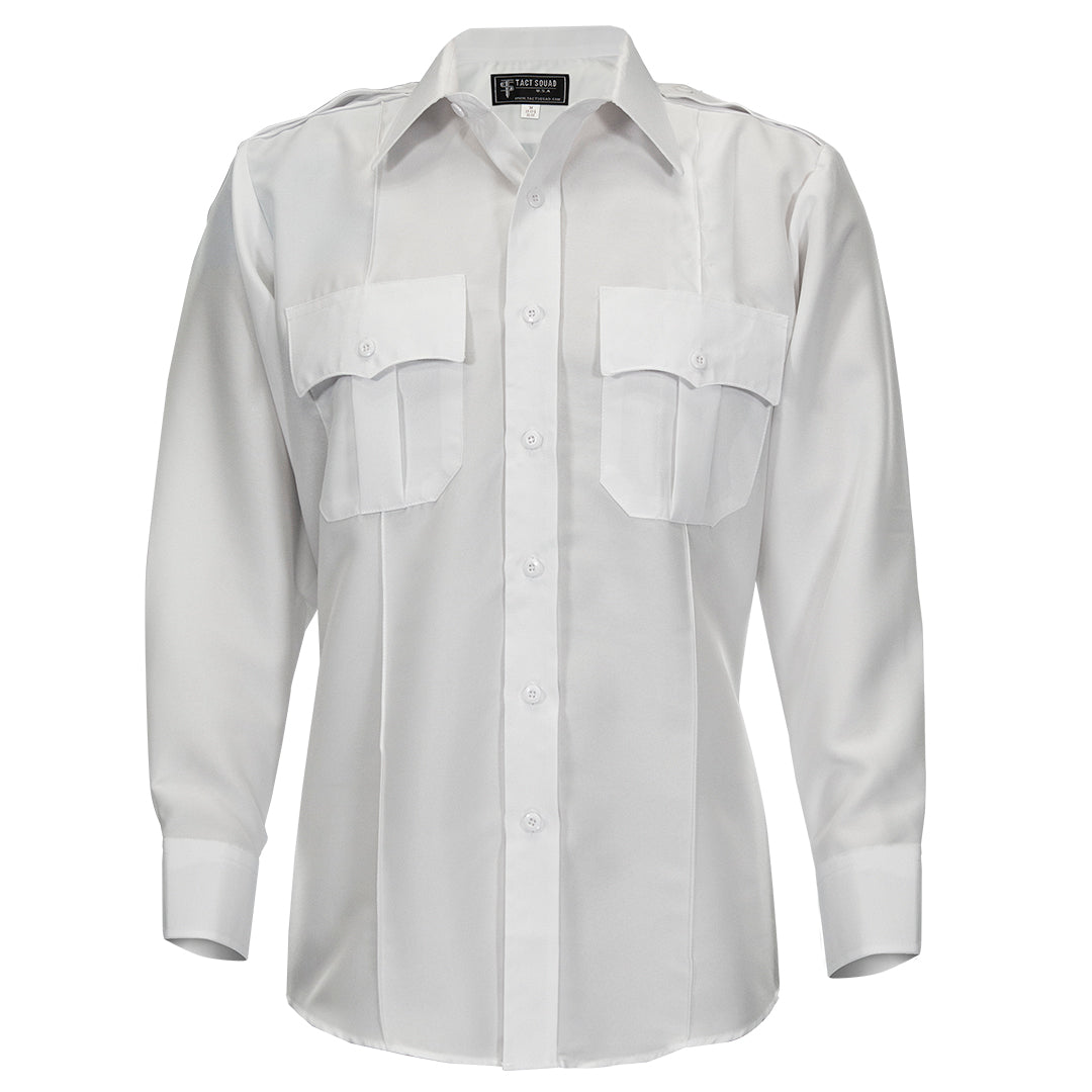 Tact Squad 8002 Men's Polyester Long Sleeve Uniform Shirt - Image 2