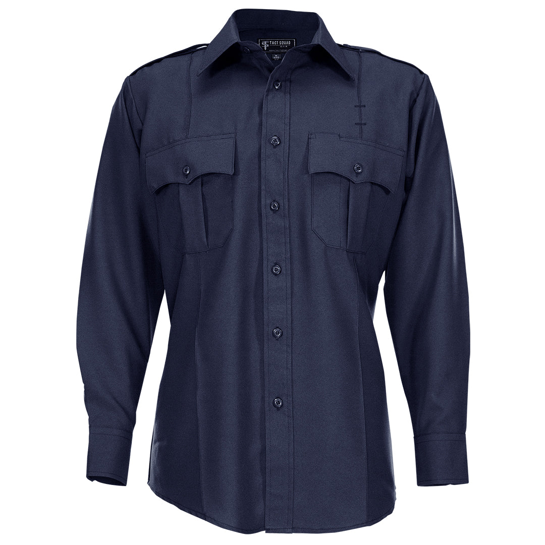 Tact Squad 8003 Polyester/Cotton Long Sleeve Uniform Shirt