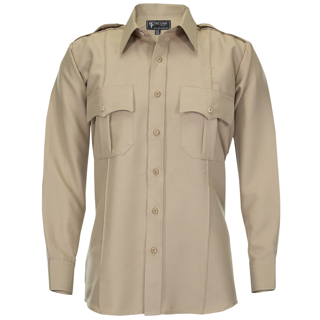 Tact Squad 8003 Polyester/Cotton Long Sleeve Uniform Shirt - Image 3