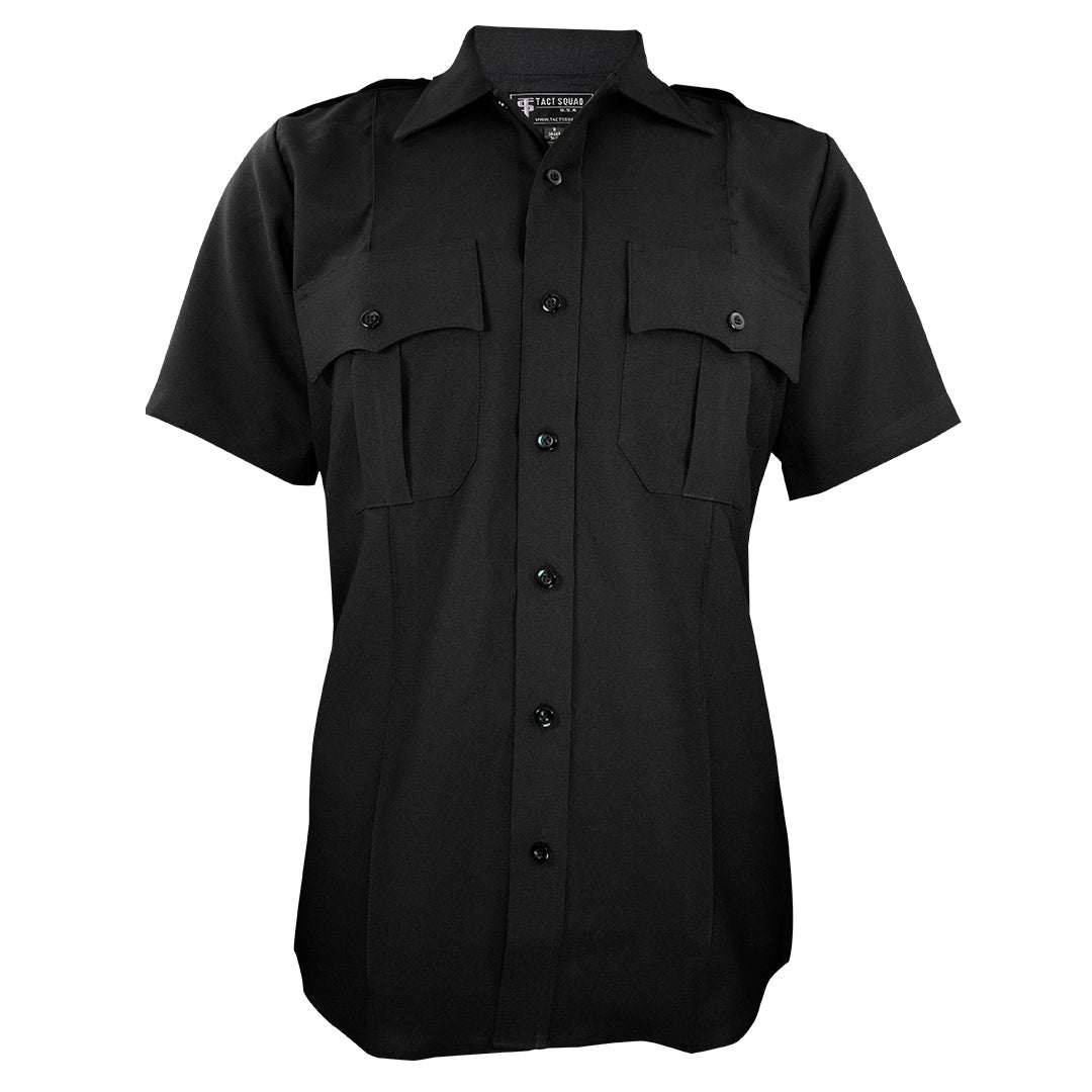 Tact Squad 8012 Men's Polyester Short Sleeve Uniform Shirt - Image 3
