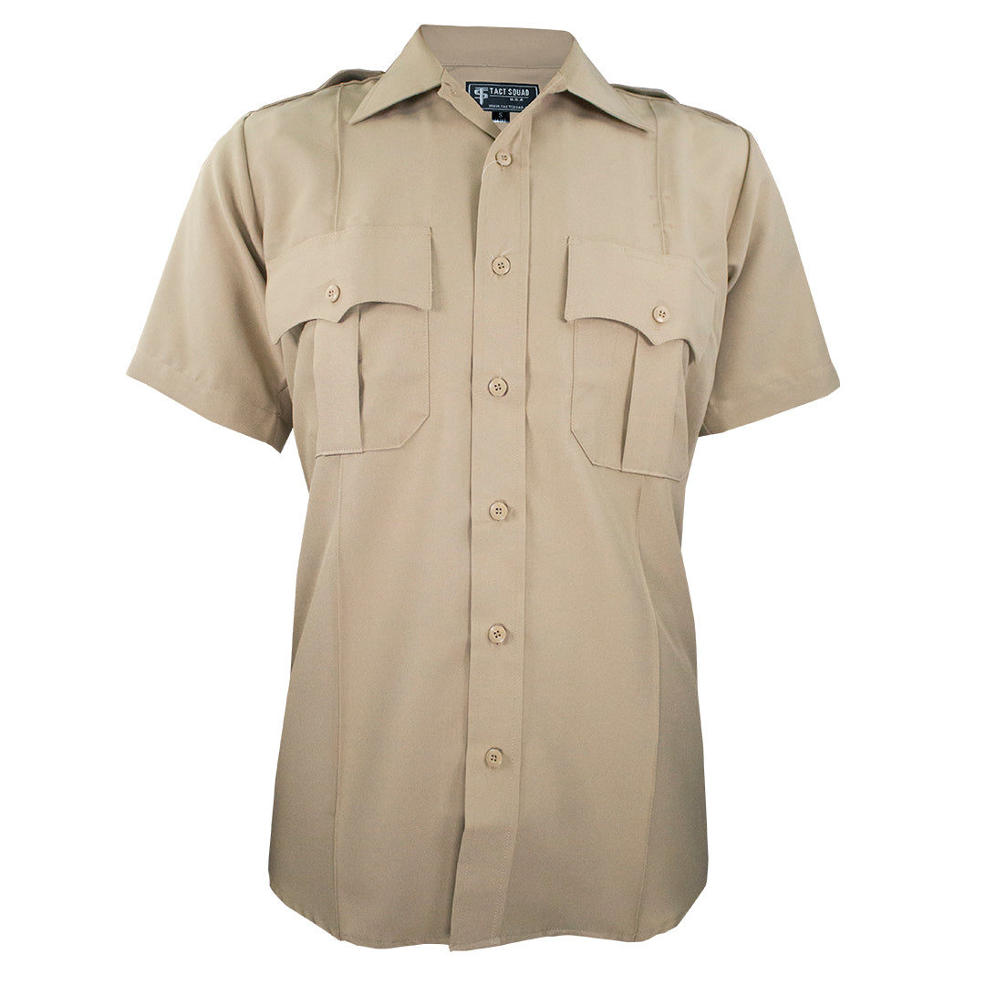 Tact Squad 8012 Men's Polyester Short Sleeve Uniform Shirt - Image 2