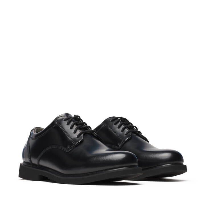 Black Leather Oxford
