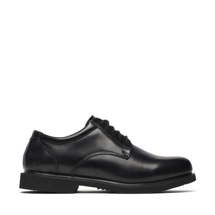 Black Leather Oxford