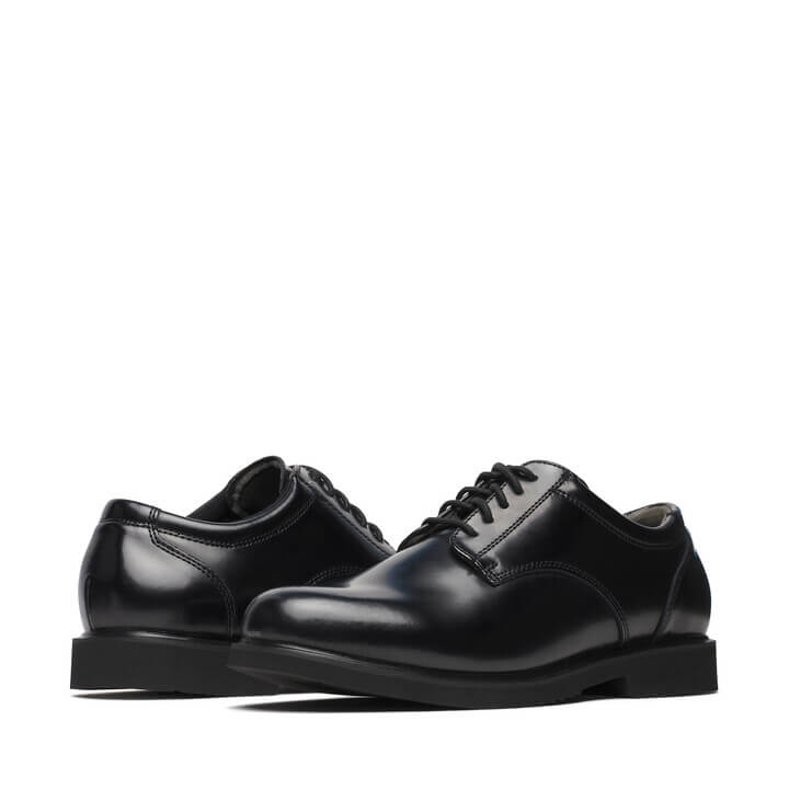 Black Leather Oxford