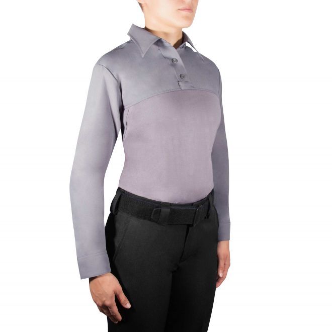 WOMEN'S LONG SLEEVE POLYESTER ArmorSkin® BASE SHIRT