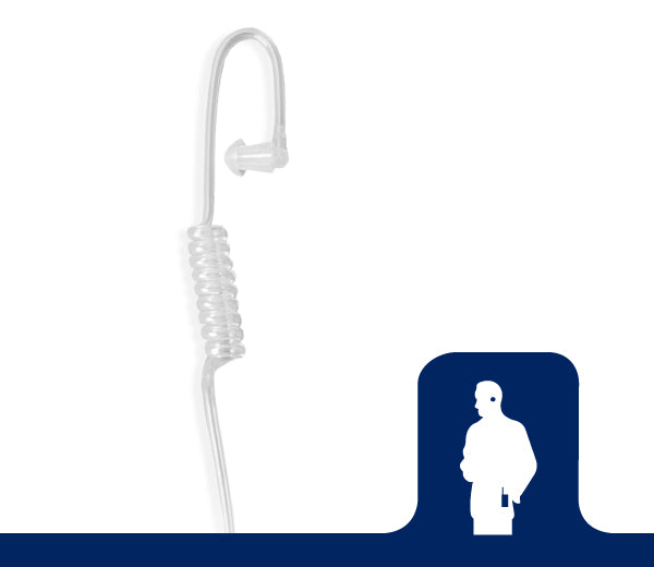 Clear Tube Replacement (Coiled Acoustic Tube)
