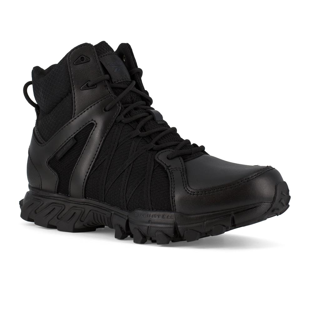 Reebok Men's Trailgrip Tactical 6" Side Zip Quarter Boot