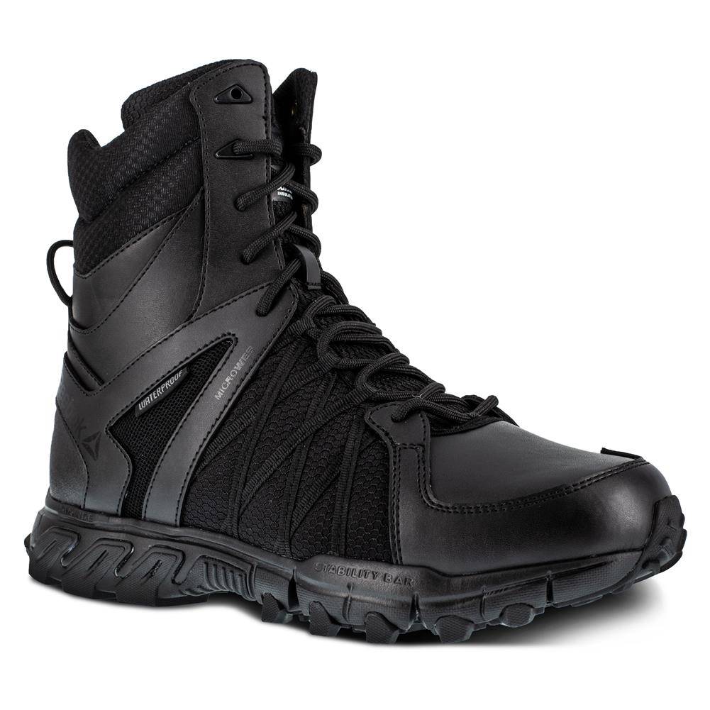 Reebok Men's Trailgrip 8" Side Zip Waterproof Insulated Boot