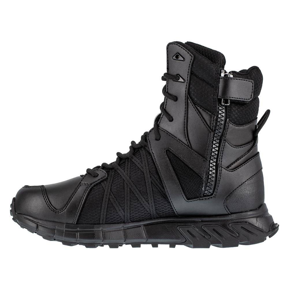 Reebok Men's Trailgrip 8" Side Zip Waterproof Insulated Boot
