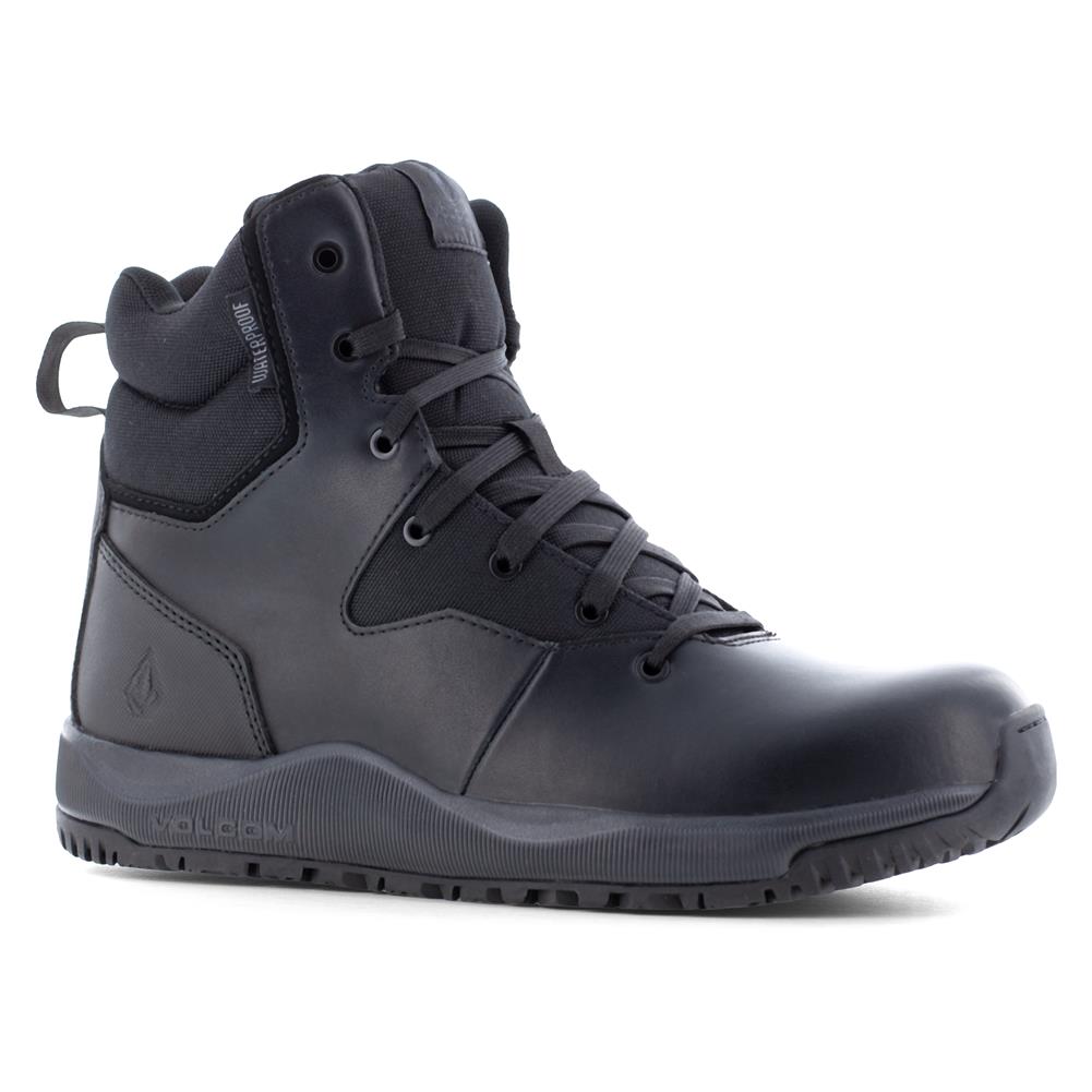 Volcom Street Shield Men's 6" Waterproof Polishable Toe Side-Zip Boots