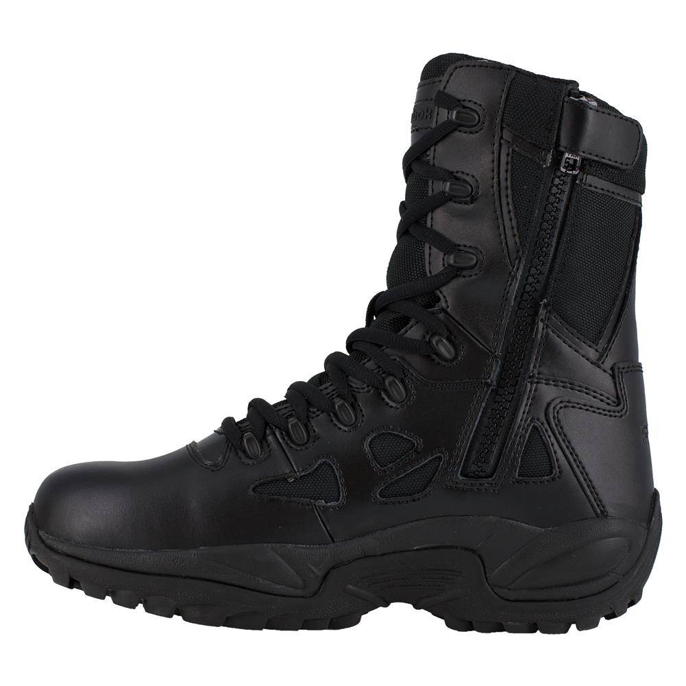 Reebok 8" Men's Rapid Response Waterproof Side Zip Tactical Boots