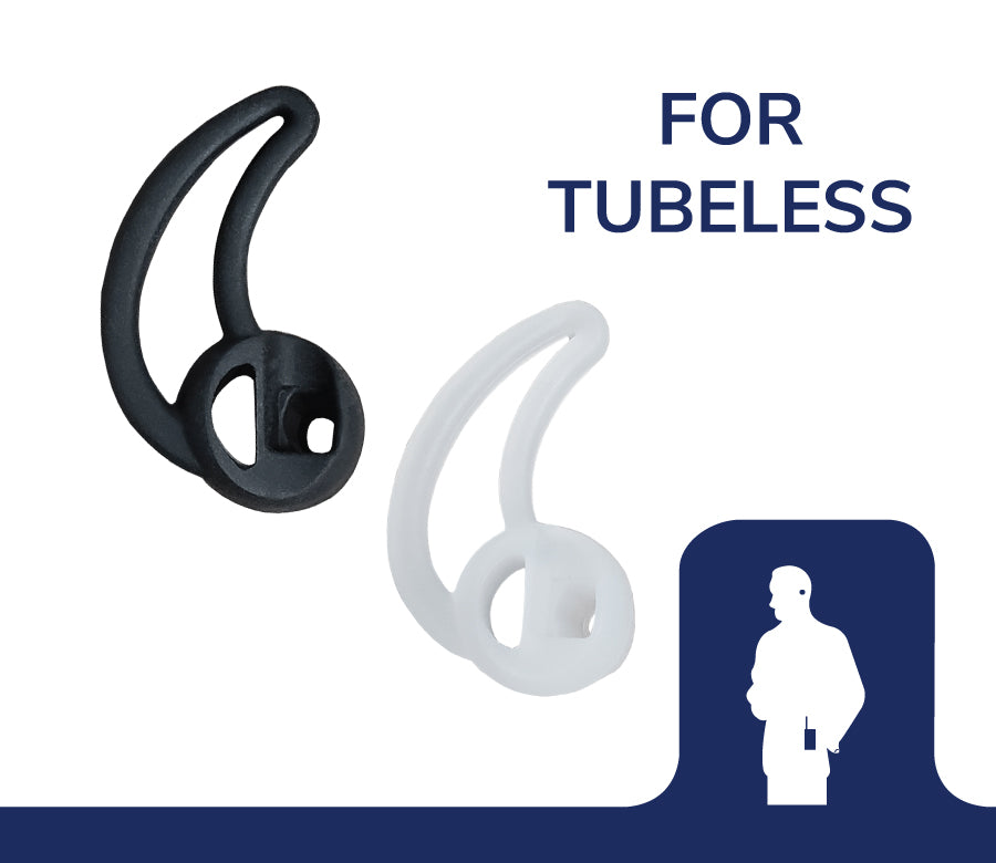Tubeless Fin Ultra All Day Comfort Ear Tips-Left &amp; Right