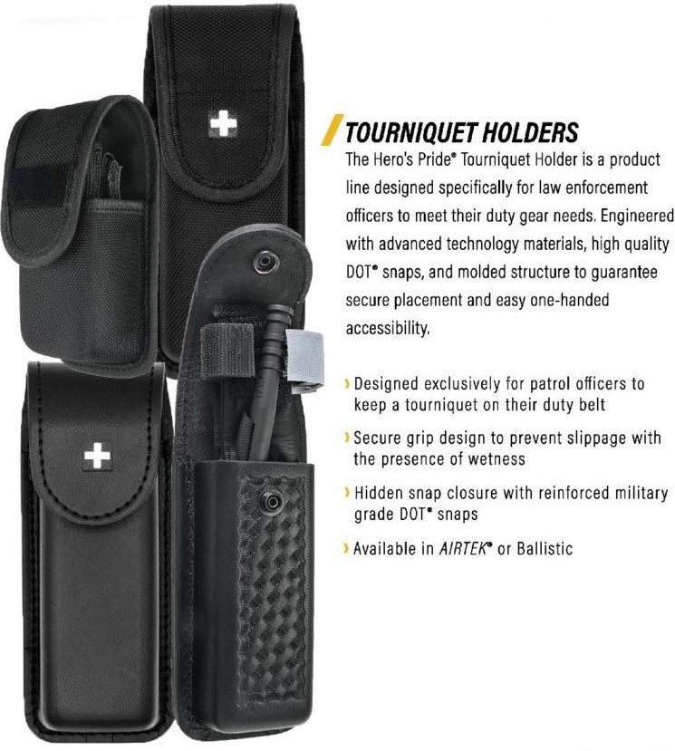 Ballistic Tourniquet Holder (Fits 2-1/4" Belt)