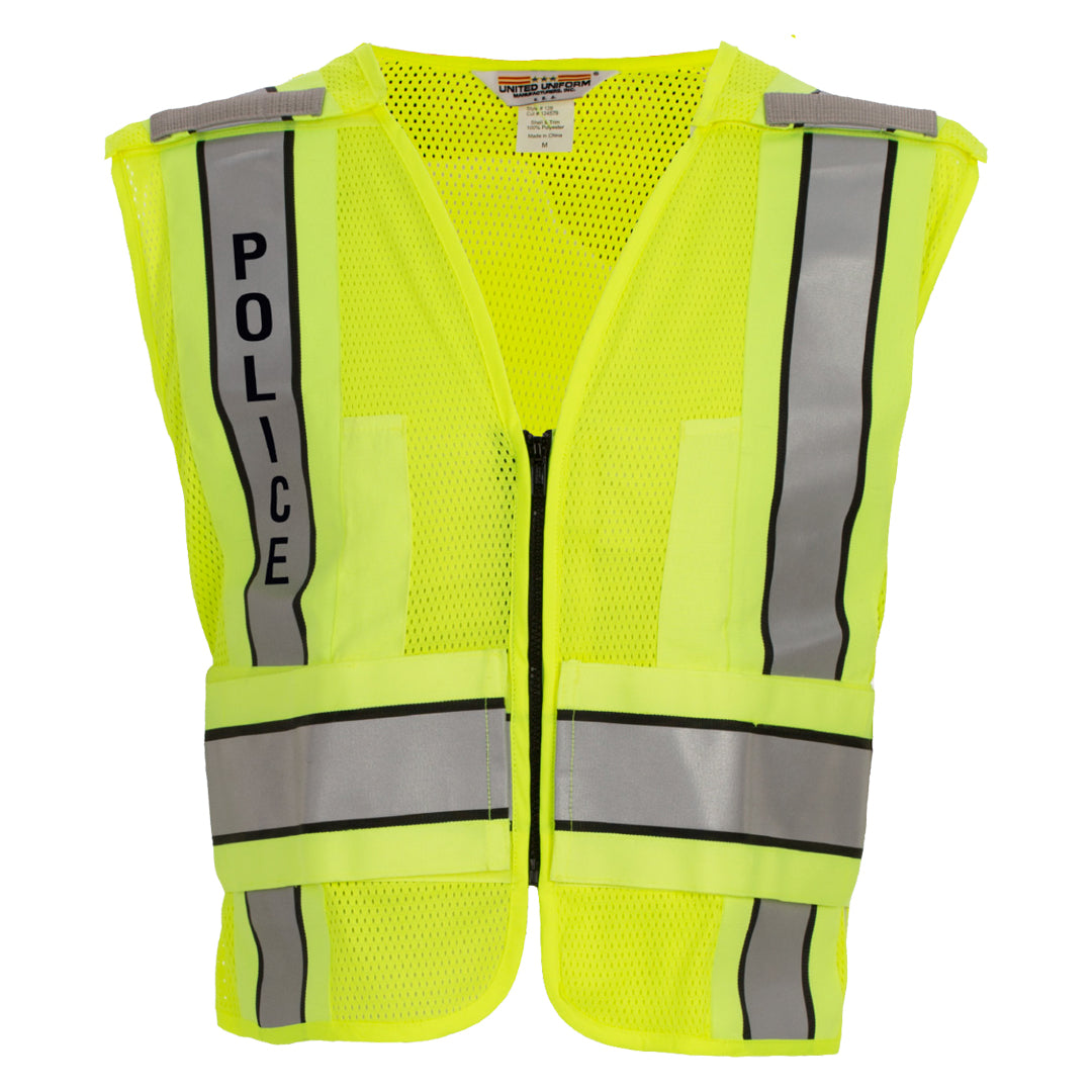 United Uniform UM128 ANSI Mesh Safety Vest