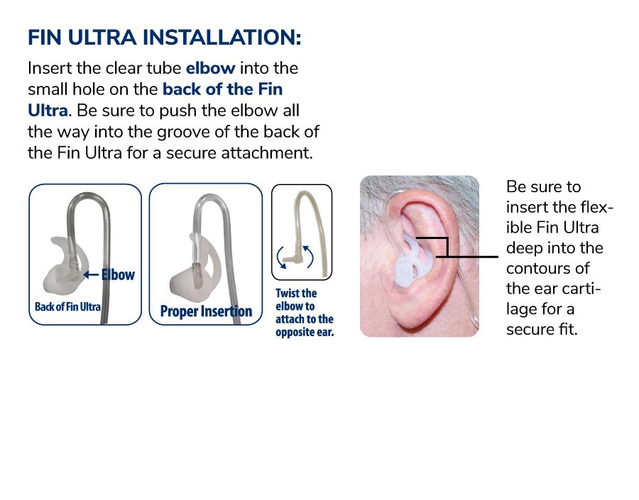 EPC Acoustic Tube Fin Ultra - All Day Comfort