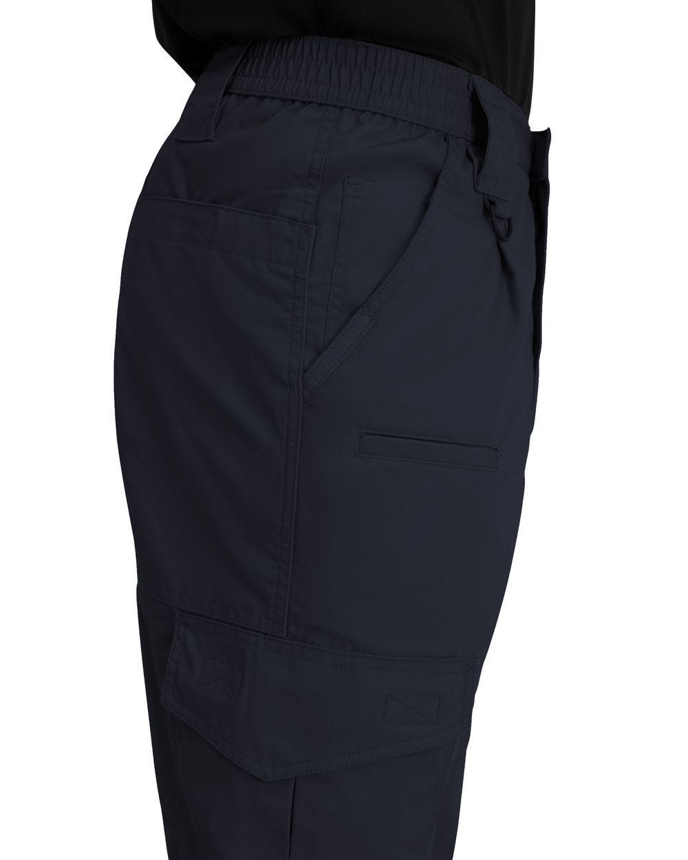 Black pants on a white background