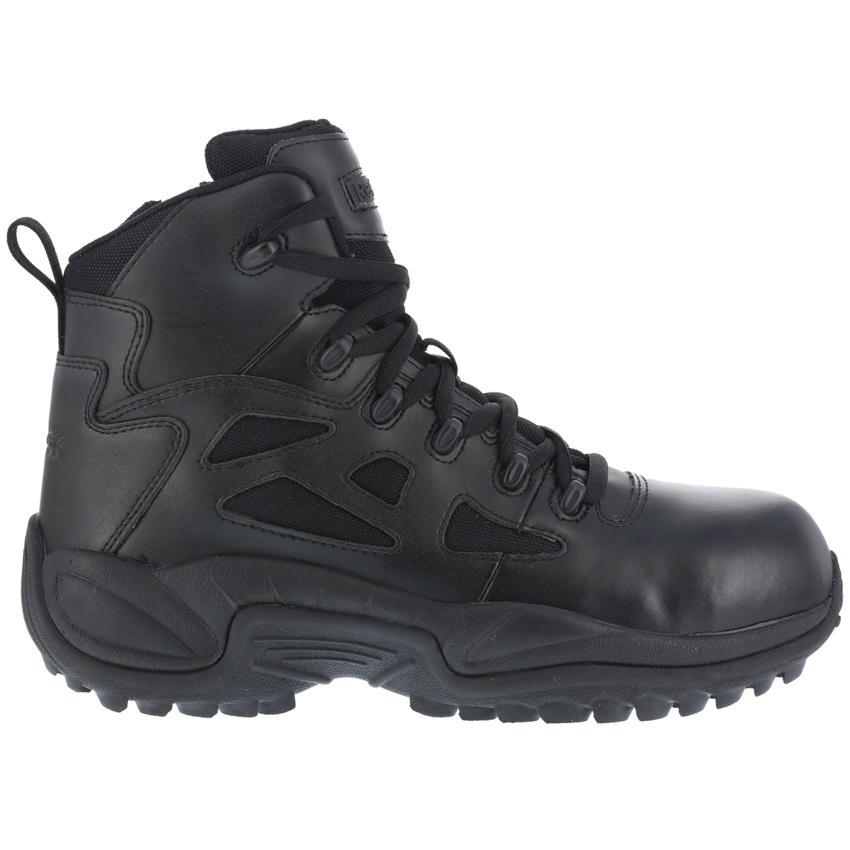 Reebok Women's Rapid Response 6" Stealth Boot with Side Zipper