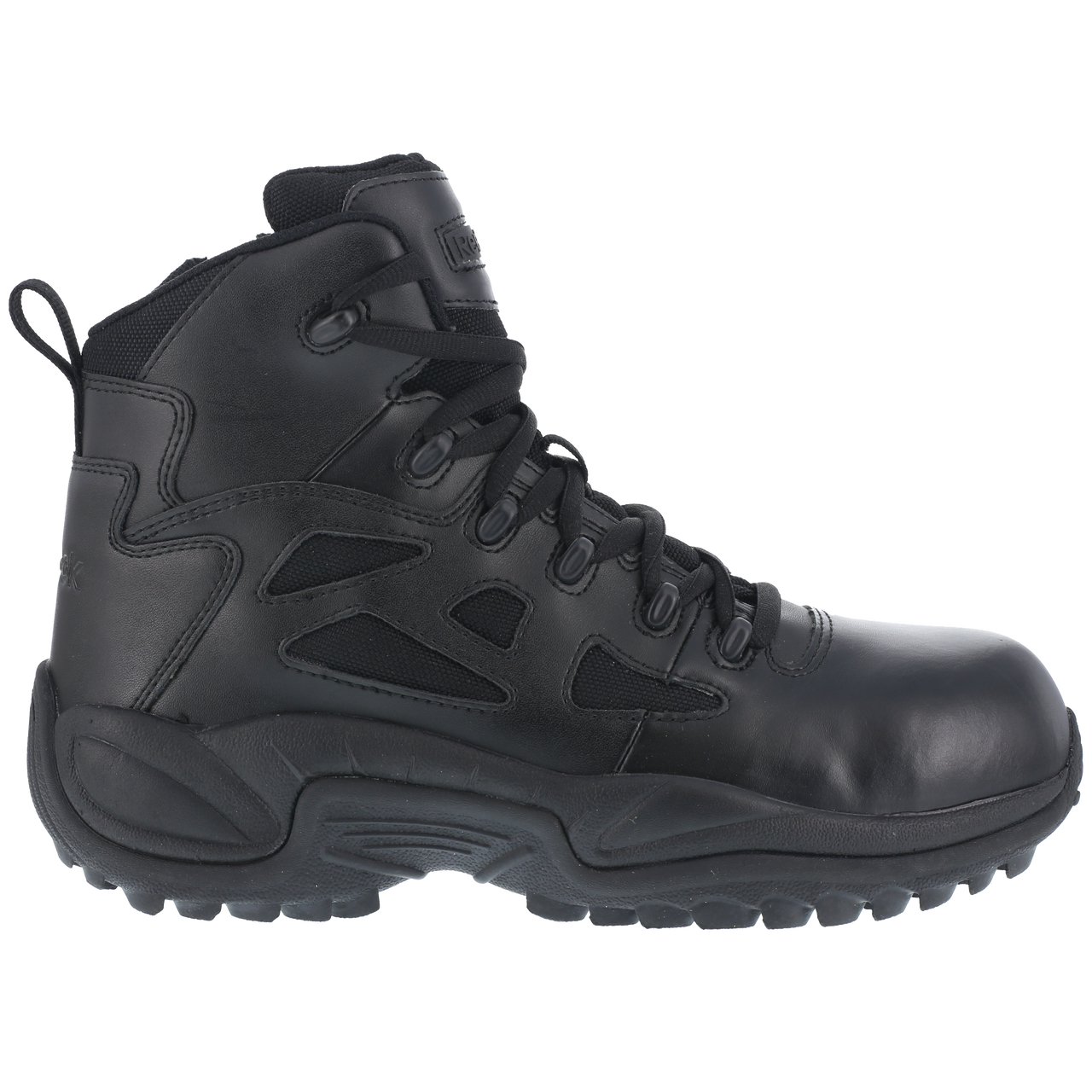 Reebok Women's Rapid Response 6" Stealth Boot with Side Zipper