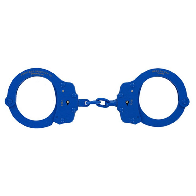 Peerless Model 750C Chain-Linked Colored Handcuffs & Keys