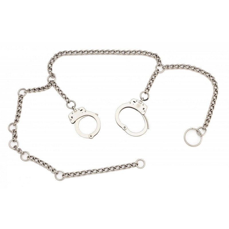Smith & Wesson Model 1800 Chain-Linked 54" Restraint Chain w/ Handcuffs
