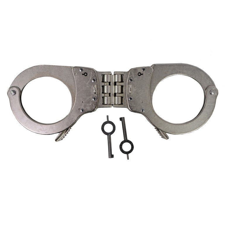 Smith & Wesson Model 1 Universal Hinge-Linked Pin Lock Handcuffs & Keys